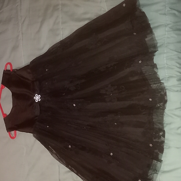 Cherokee little size 6 black dress for kids - Picture 1 of 3